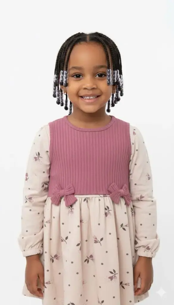 ROBE ROSE BEIGE NOEUX 