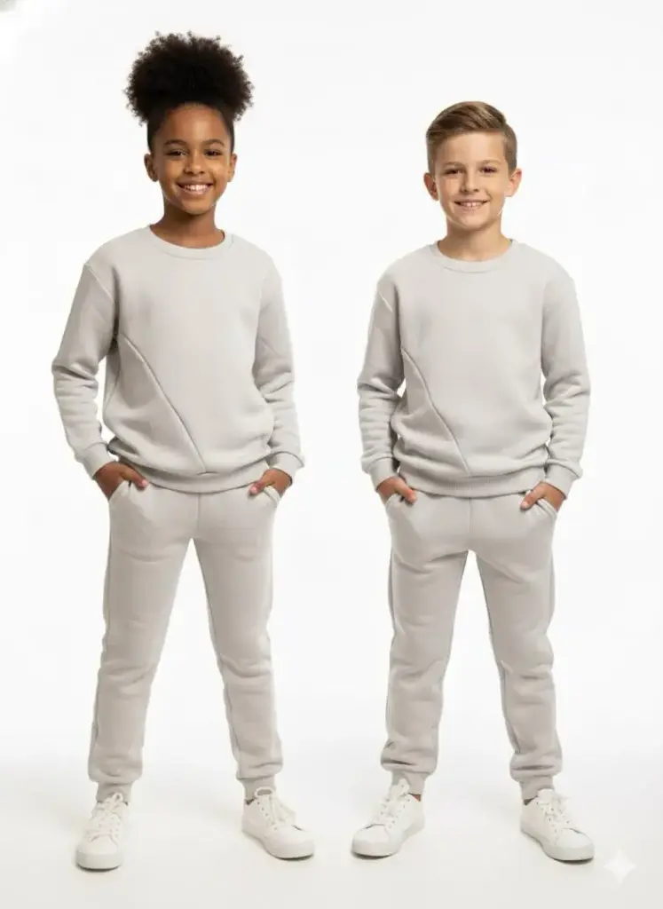 ENSEMBLE JOGGING GRIS UNISEXE 