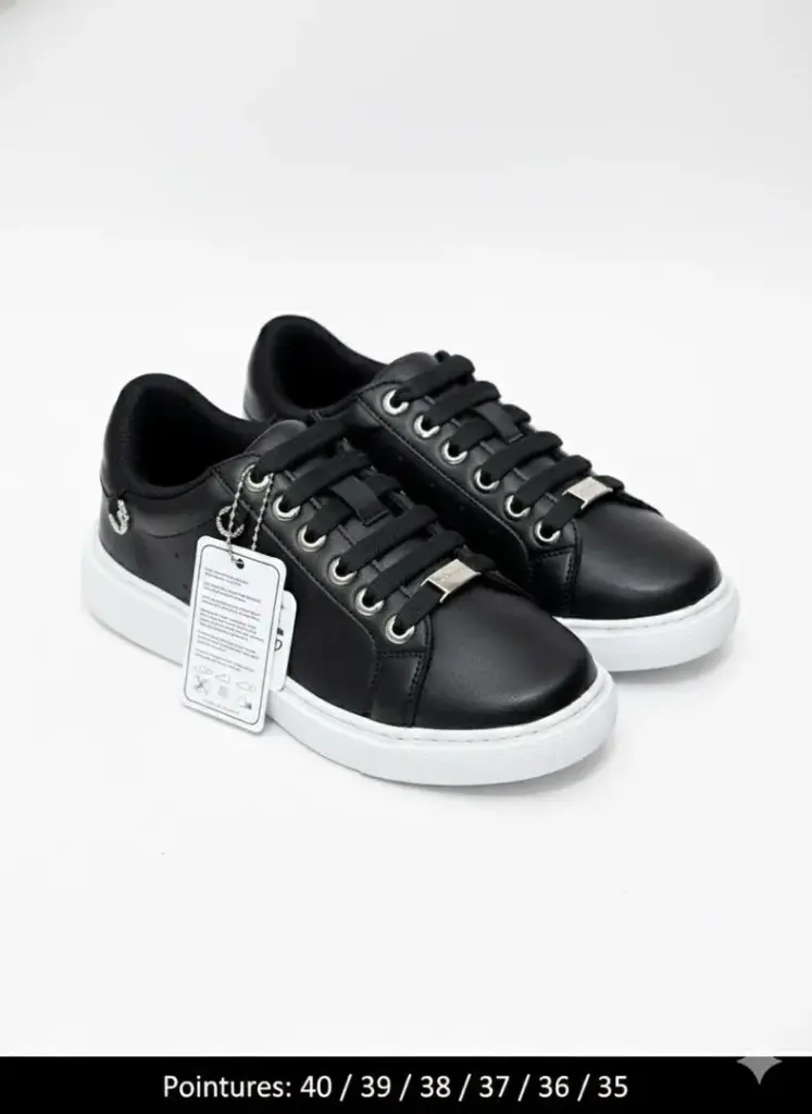 VANS NOIR BLANC   (39)