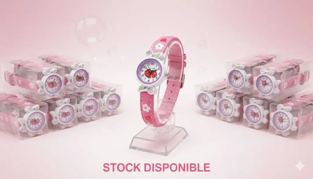 MONTRE FILLE ROSE 