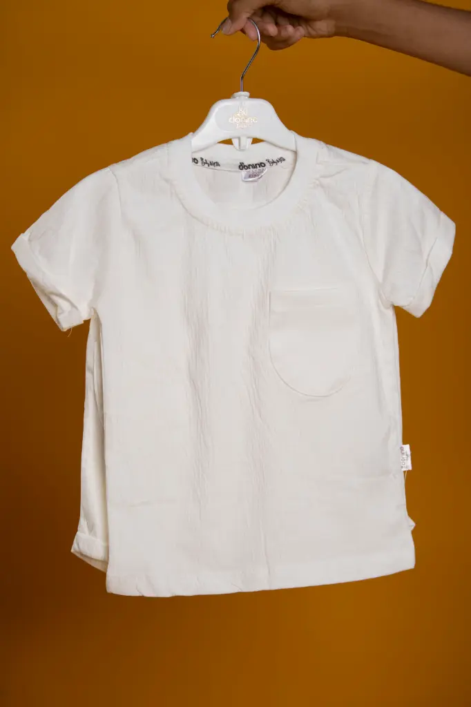 SHORT+TSHIRT BLANC
