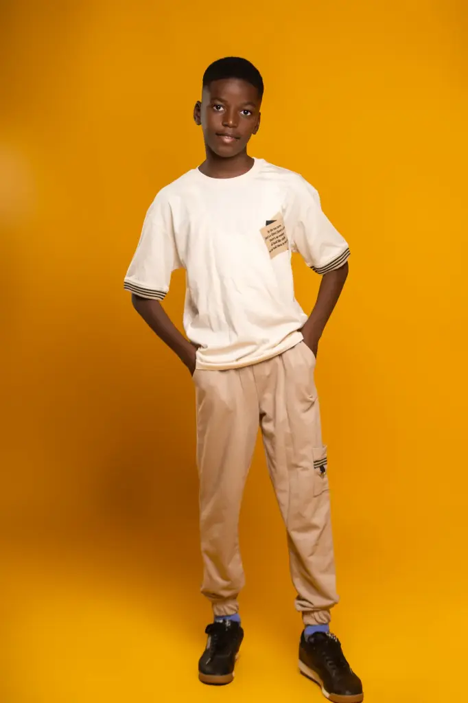 ENSEMBLE TSHIRT ET JOGGING BEIGE