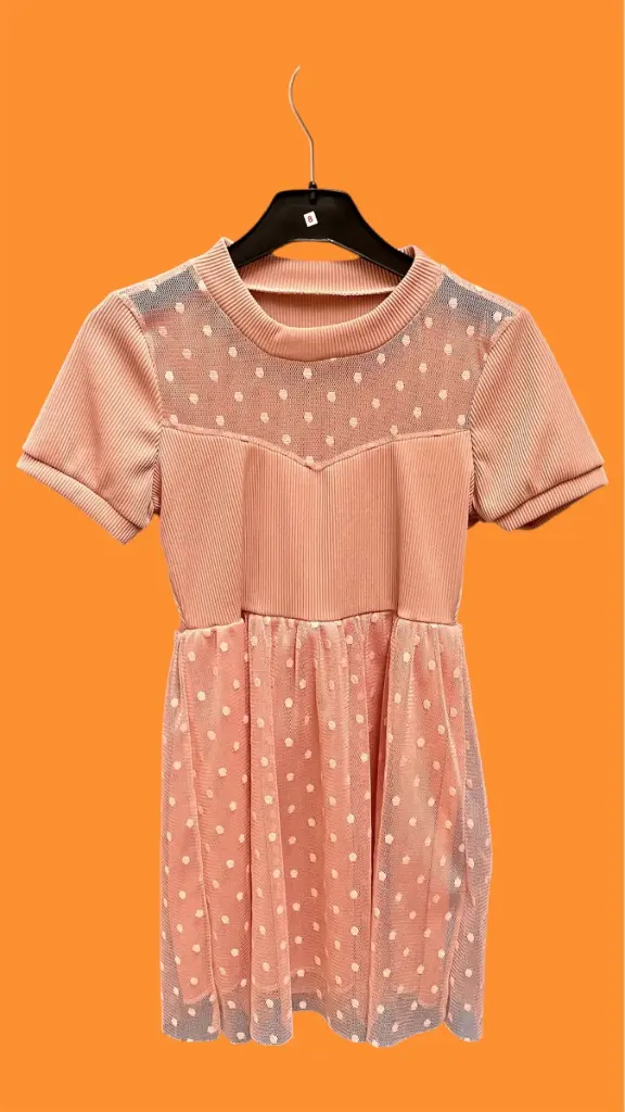 ROBE ROSE DENTELLE