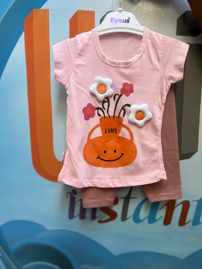 ENSEMBLE BAS ET HAUT (rose)